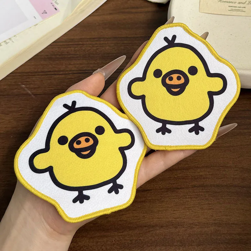 Cute Rilakkuma Kiiroitori Velcro Hair Clip New Japanese Style Versatile Side Bang Hair Accessories For Young Women Stylish Decor - view 3