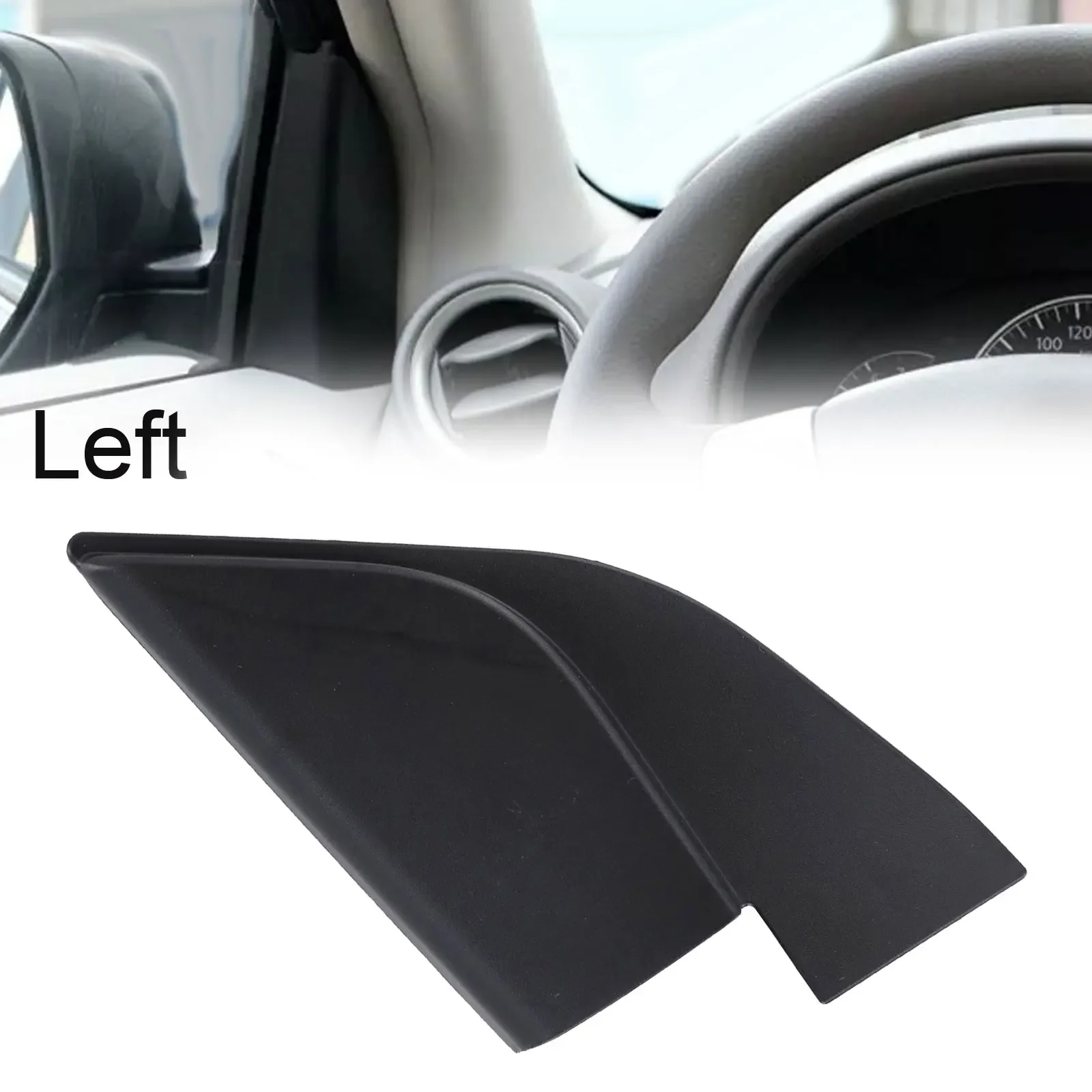 

Front Left Inner Mirror Corner Trim Cover Compatible With For Nissan For Versa 2012 2018 Plastic Replacement Part