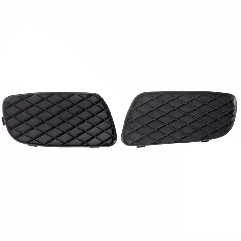 1Pair Car Front Lower Bumper Grille Fog Lamp Cover 4518260124, 4518260224 For Smart For Fortwo 451 2008-2012 Anti-corrosion