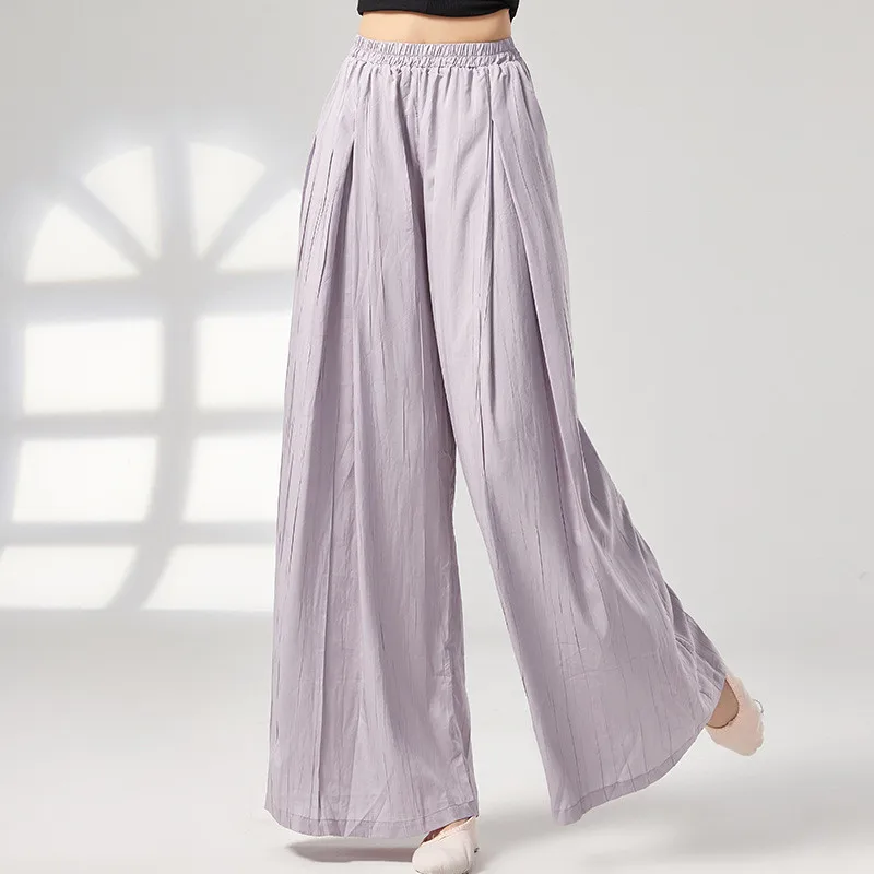 

Modern dance practice clothes Spring and autumn wide-leg pants Chinese classical dance clothes body women's dance pants