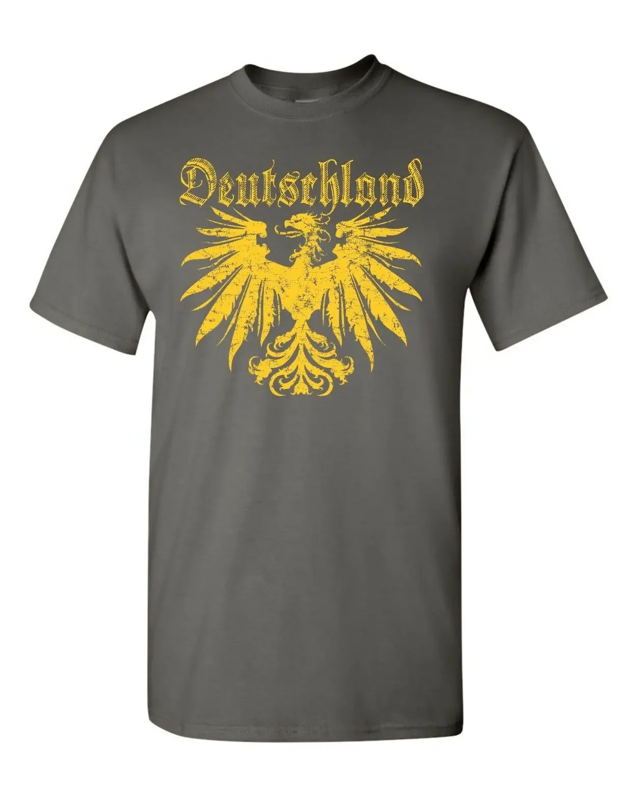 Deutschland T-shirt con aquila imperiale tedesca manica corta casual 100% cotone O-Collo T-shirt da uomo estiva taglia S-3XL