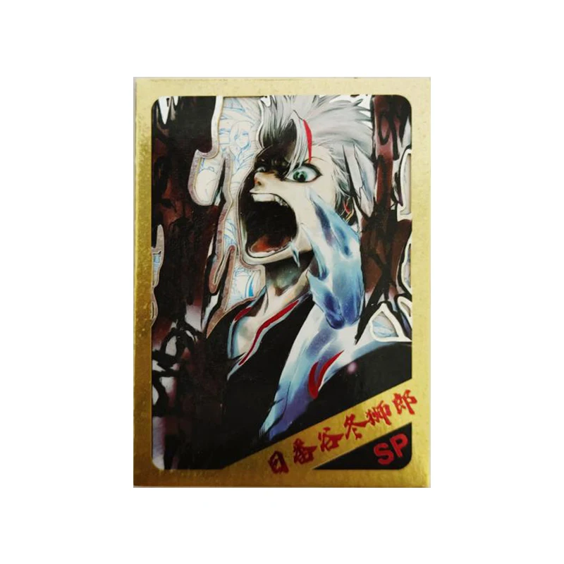 Anime BLEACH Rare SP Reflections Flash Cards Ulquiorra cifer Kuchiki Rukia Toys for boys Collectible Cards Birthday Gifts