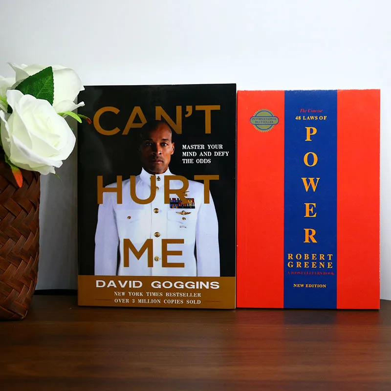 

《Can't Hurt Me》+《The Concise 48 Laws of Power》Self-challengers career elites and strategy enthusiasts' must-have collection Gift