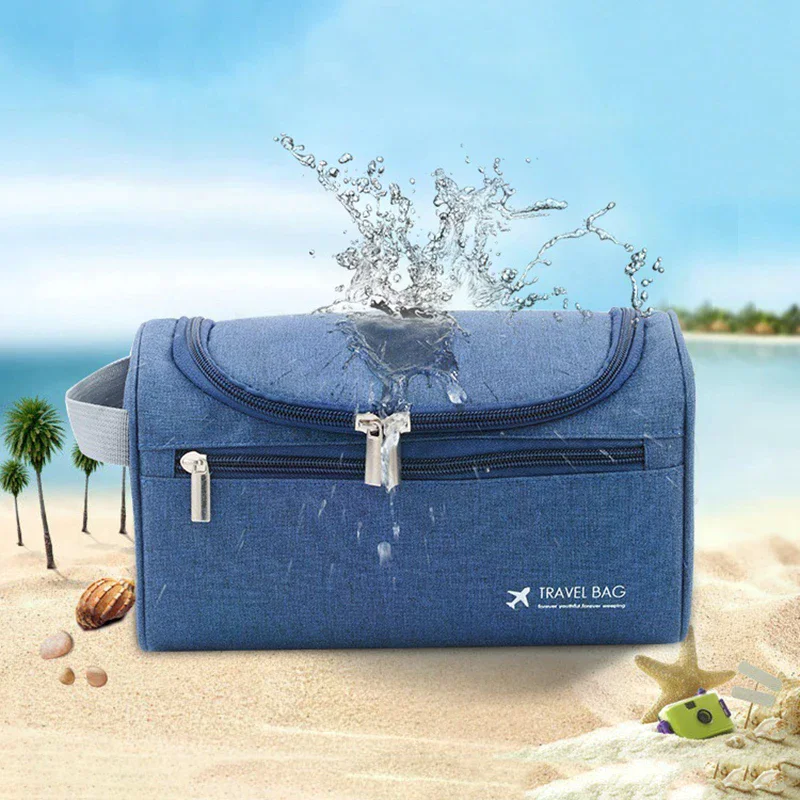 

Large Travel Cosmetic Bag Organizer Portable Outdoor Storage Bag Toiletries Bag