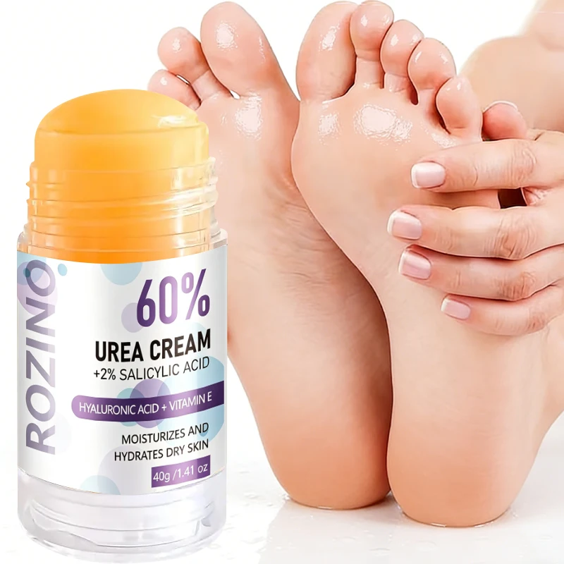 Anti-Extreme Dryness and Crack Prevention Cream, Urea Cream for Dry and Cracked Skin, 60% Urea + 2% Salicylic Acid, Long-Lasting Moisturization, Deep Hydration, Locks in Moisture, Cares for the Skin Barrier, Moisturizes, Softens, and Smooths the Skin, Suitable for Dry, Chapped, Rough Skin, Stick-Shaped Design, Easy to Carry and Use, Can Be Used on Hands, Heels, Ankles, and Elbows, Ideal Holiday Gift