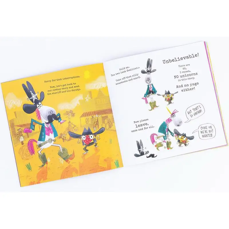 Unicornio NO buscado Fred Blunt Fred Blunt Happy Yak 9780711281318 Libro