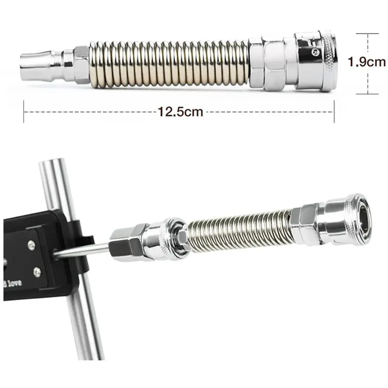 Attachment for Premium Love Machine Attachment Sex Machine Accessories Alloy Material 4.9 Inch Spring Sex Toy - view 2