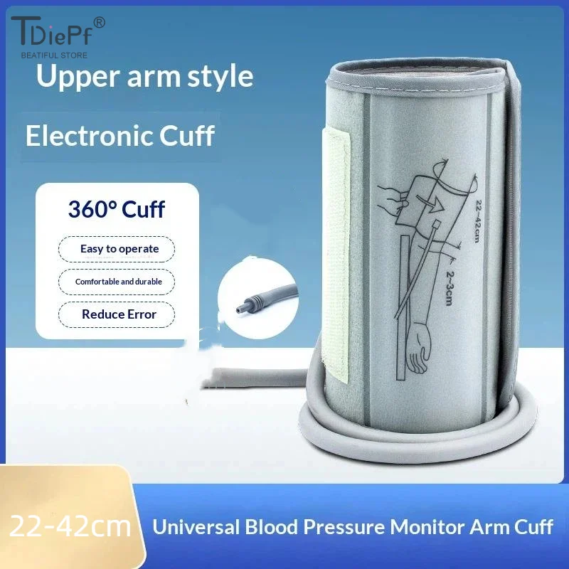

1Pcs Cloth 22-42CM 360° Surround Universal Cuff For Arm Blood Pressure Monitor Adult Children Obese Tonometer Sleeves