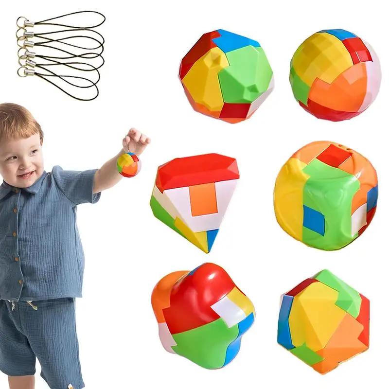 Brain Puzzle 3D Interlock Puzzle Brain Teaser Toy Brain Teaser Puzzle Game Educational 3D Unlock Interlock Puzzle Toy For