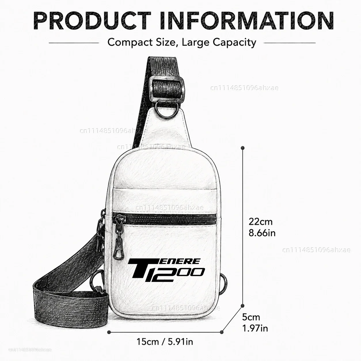 Motorcycle 2In1 Multi-functional Waist Bag Chest Bag Outdoor Travel Bag For Yamaha Super Tenere tenere1200 Tenere 1200 2014-2021