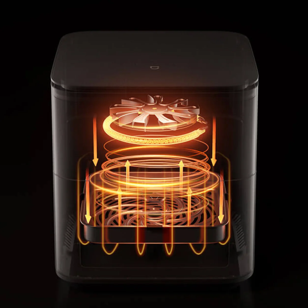 XIAOMI MIJIA-freidora de aire inteligente, horno multifuncional de gran capacidad, bajo nivel de aceite, ligero, versión tostada, 6,5 L