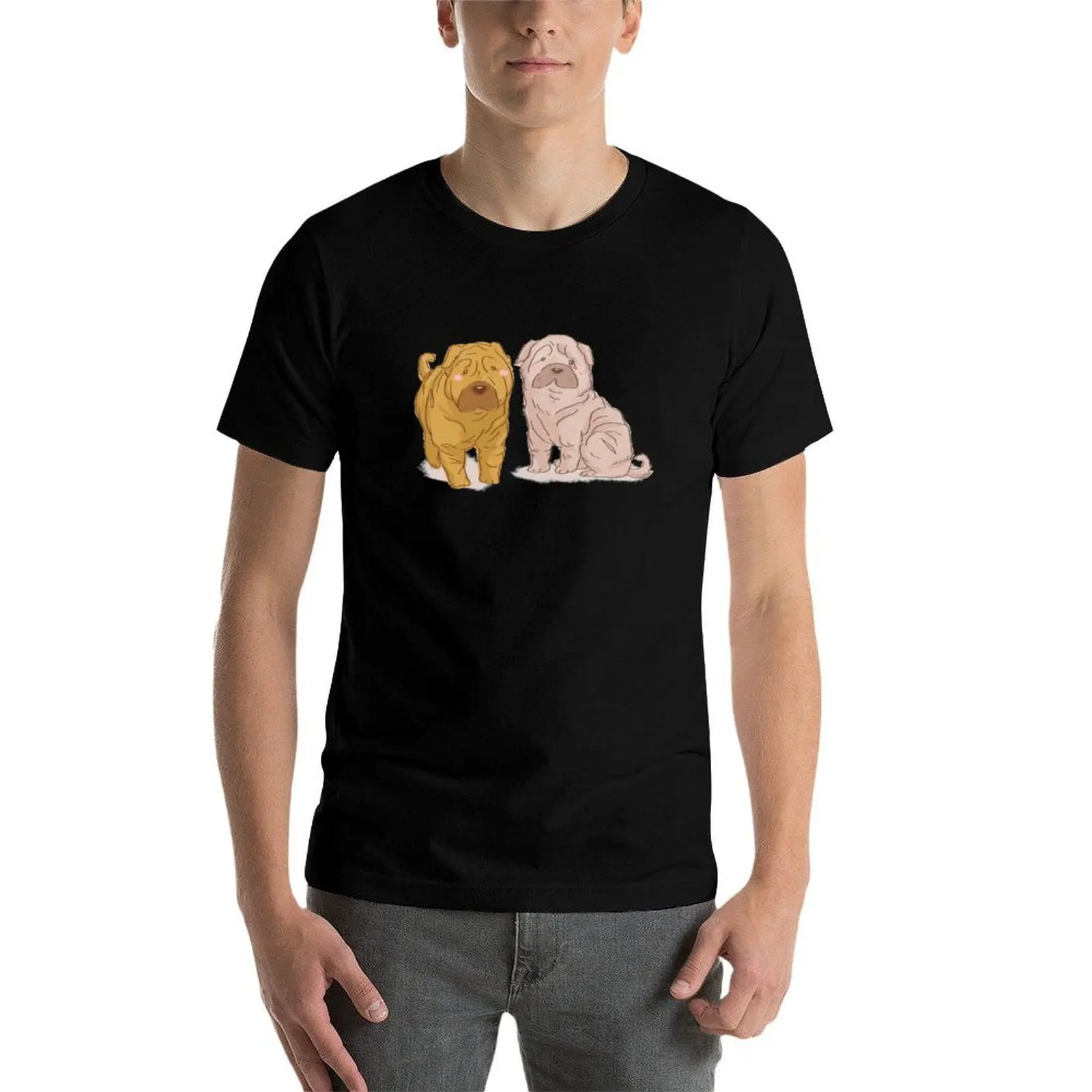 

Adorable Sharpei T-Shirt man t shirts for men casual man t shirt luxury T-Shirt