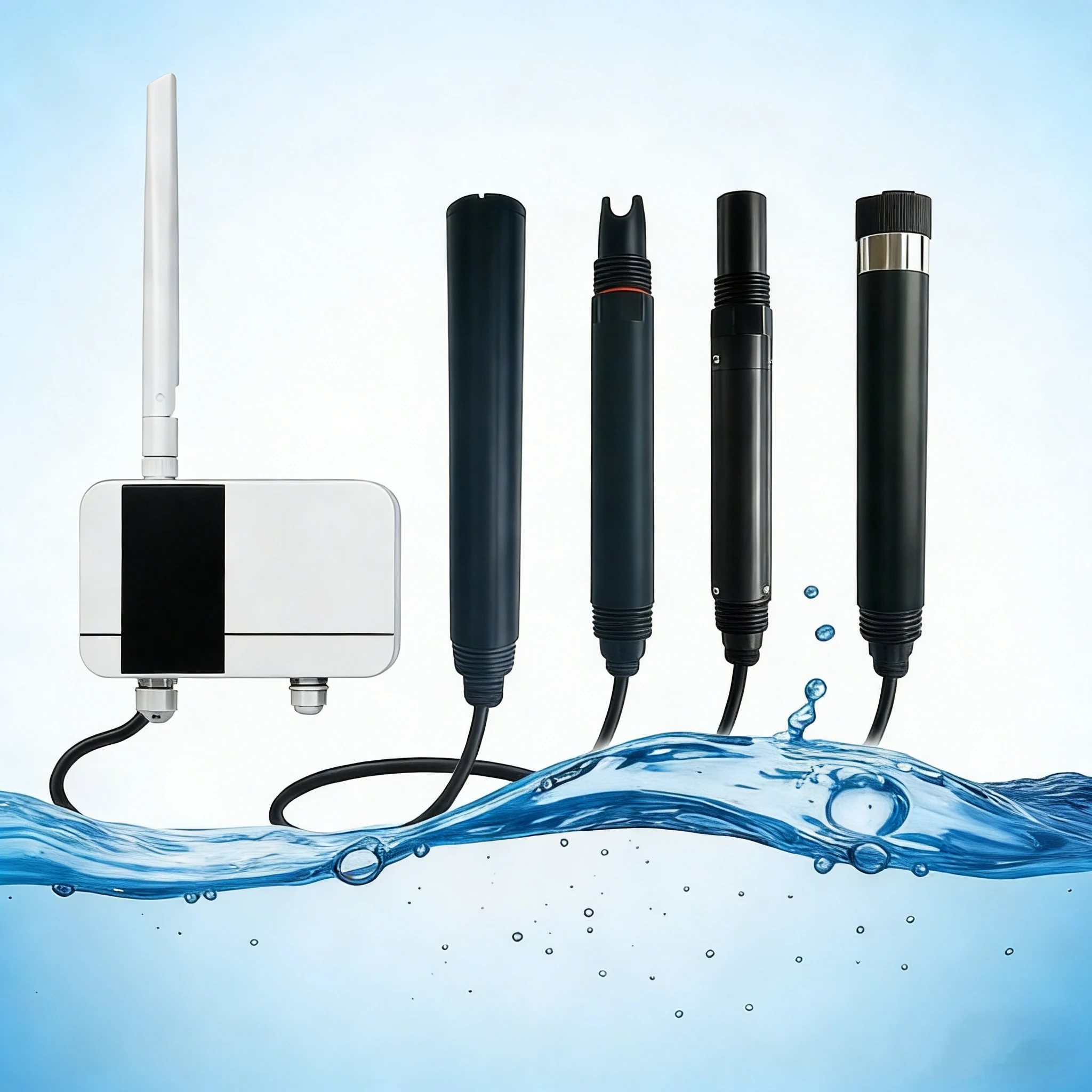 IoT Generation Water Analysis Lorawan Connectivity OPR Dissolved  Turbidity PH EC Multi - Parameter Water Quality Sensor
