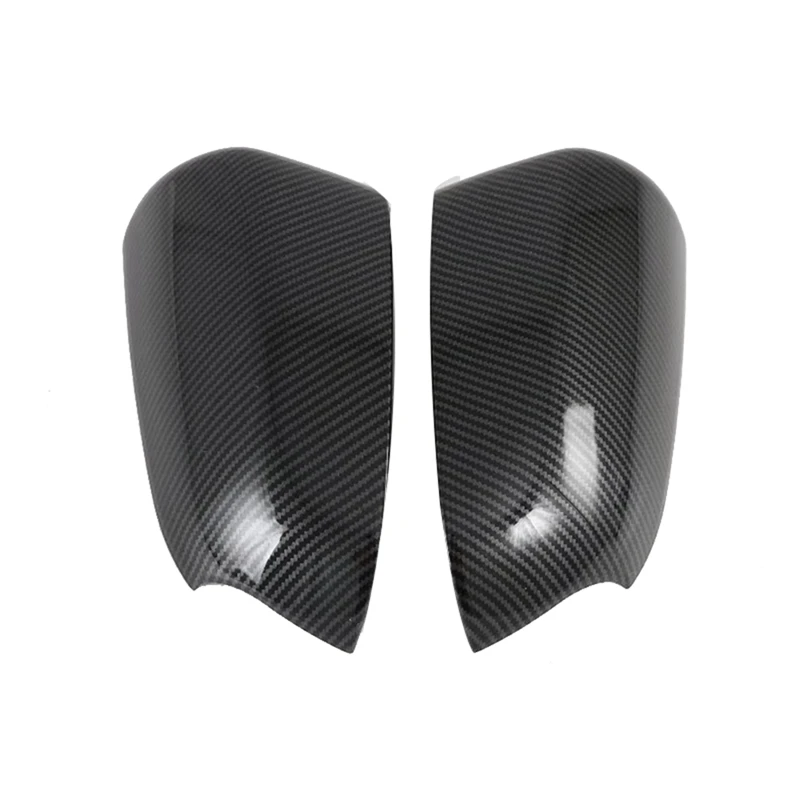 2Pcs Carbon Fiber Rear View Mirror Cover-Side Door Mirror Cover Cap For Hyundai Venue 2019-2020