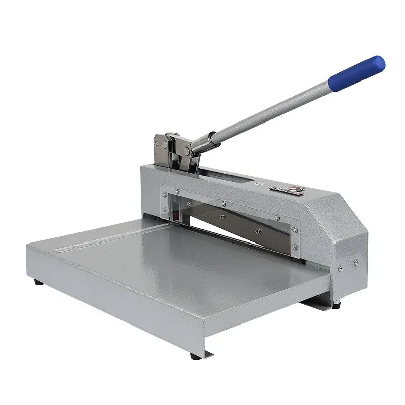 XD-322 Powerful Manual Paper Knife Cutter PCB Board Steel Aluminium Copper Plate Circuit Board Cutting Machine Guillotine