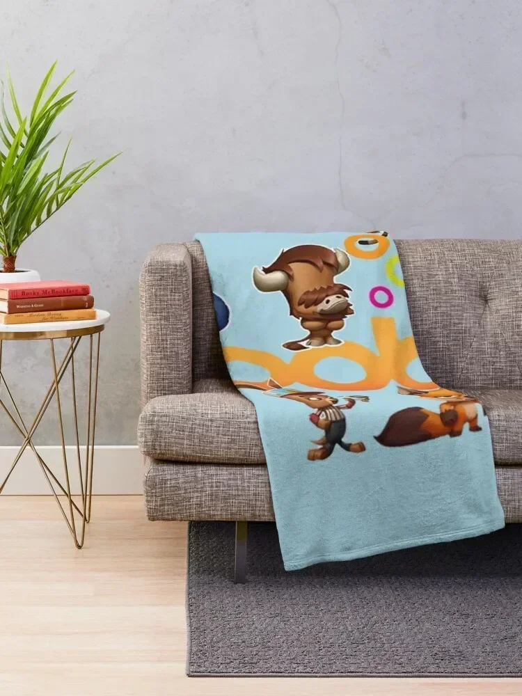 zooba Throw Blanket