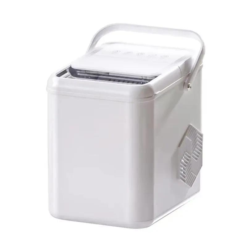 Portable Mini Bullet Ice Maker Electric Plastic Household Countertop Machine with Self Cleaning Function