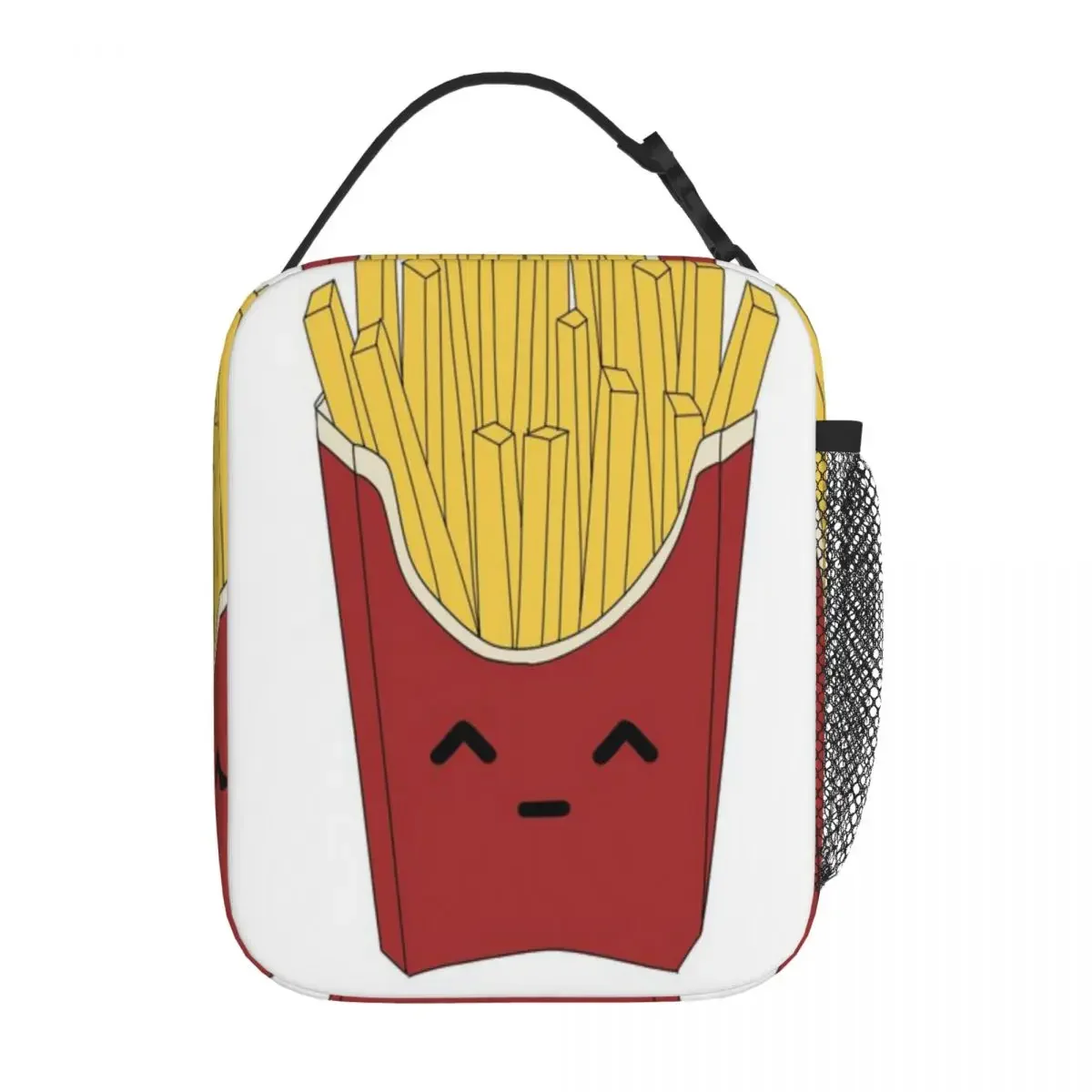 Hot Sale Kawaii French Fries Camouflage Picnic Lunch Bag Hiking Snack Bento Bag