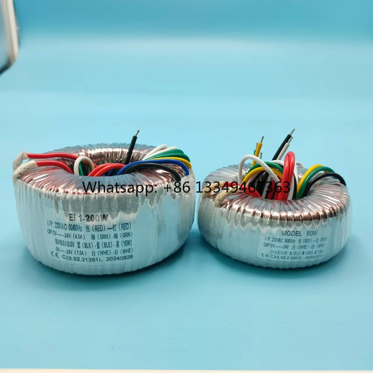 

Dental Chair 200W/80W Toroidal Unit Transformer Model Xs-031