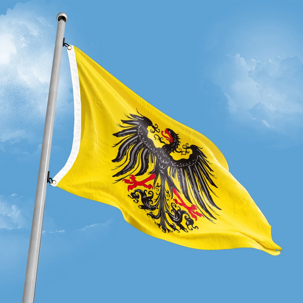 The Holy Roman Empire Ensign National Flag 3ft x 5ft Polyester Banner Flying 90* 150cm Custom Outdoor Indoor Double Stitching