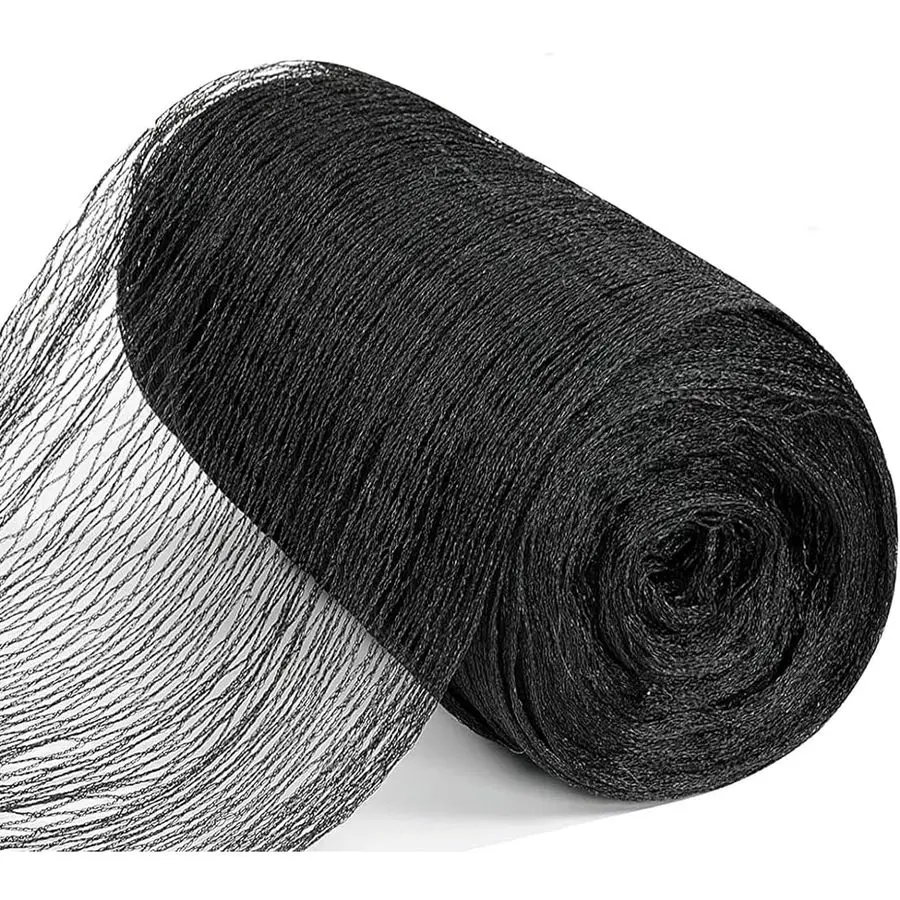 

Pond Netting for Leaves 25x50 Ft, 1 in Strong Woven Fine Mesh Pond Leaf Net Cover, Protecting Koi Fish from Herons, Raccoons, Bi