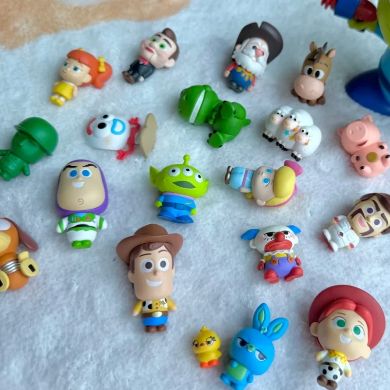 New Genuine Disney Pixar Toy Story Mini Series Cute Bead Blind Box Cute Character Figures Anime Merch for Desktop & Home Decor