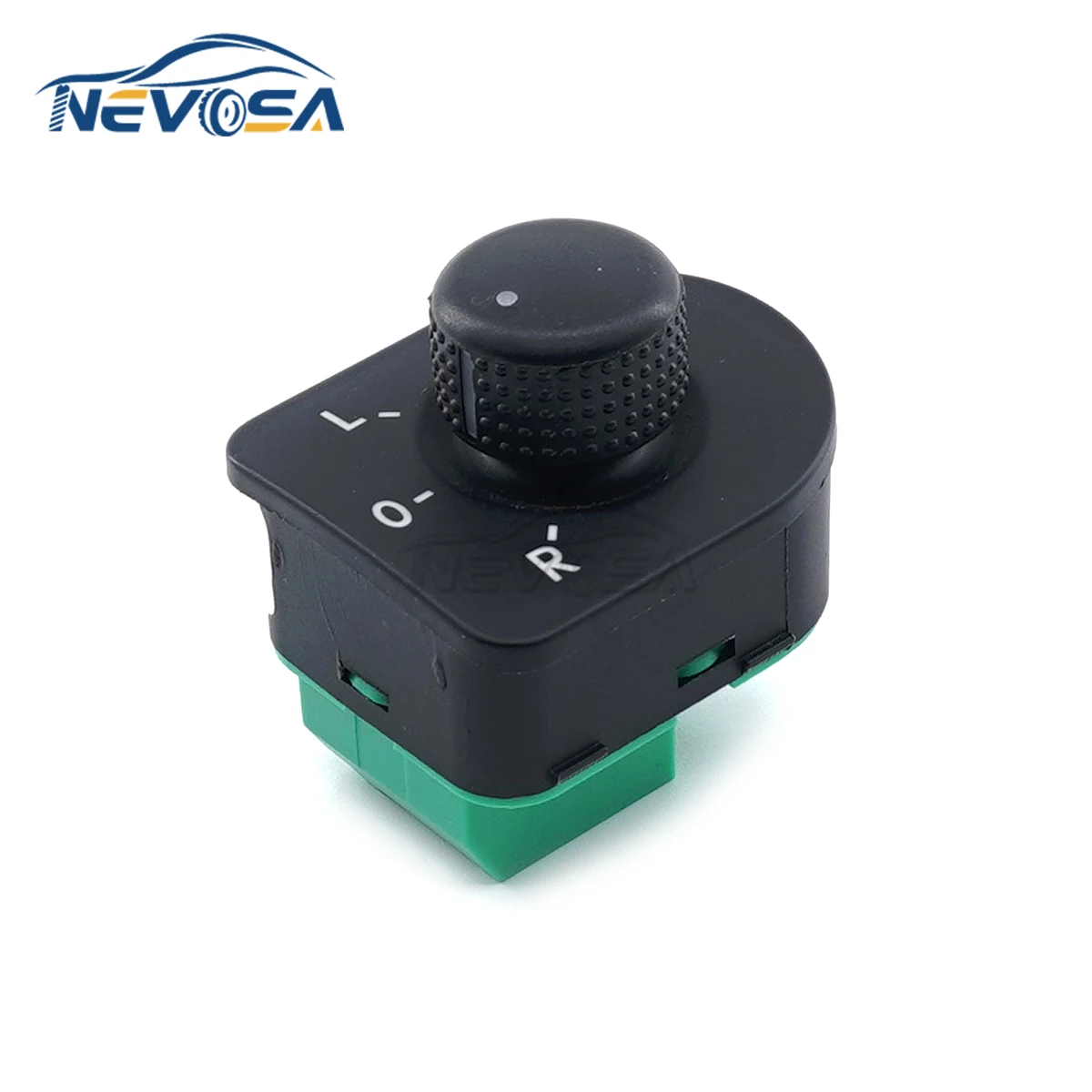 Nevosa 1J1959565A Car Mirror Control Adjustment Switch For Volkswagen VW Golf 4 Jetta Bora Mk4 Beetle