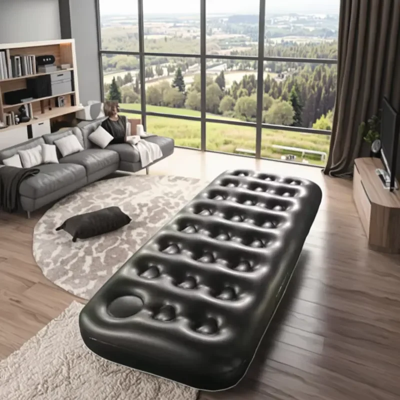 Recommended Products Brown Modern Foldable High Quality Portable Soft PVC Air Mattress for Camping Picnic Home Outdoor