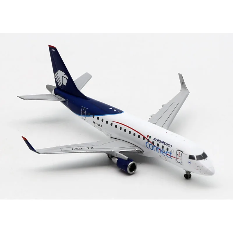 LH4187อัลลอยด์สะสมเครื่องบินของขวัญ JC ปีก1:400 Aeroméxico เชื่อมต่อ "SkyTeam" ERJ170-100STD Diecast เครื่องบินเจ็ท XA-GAY