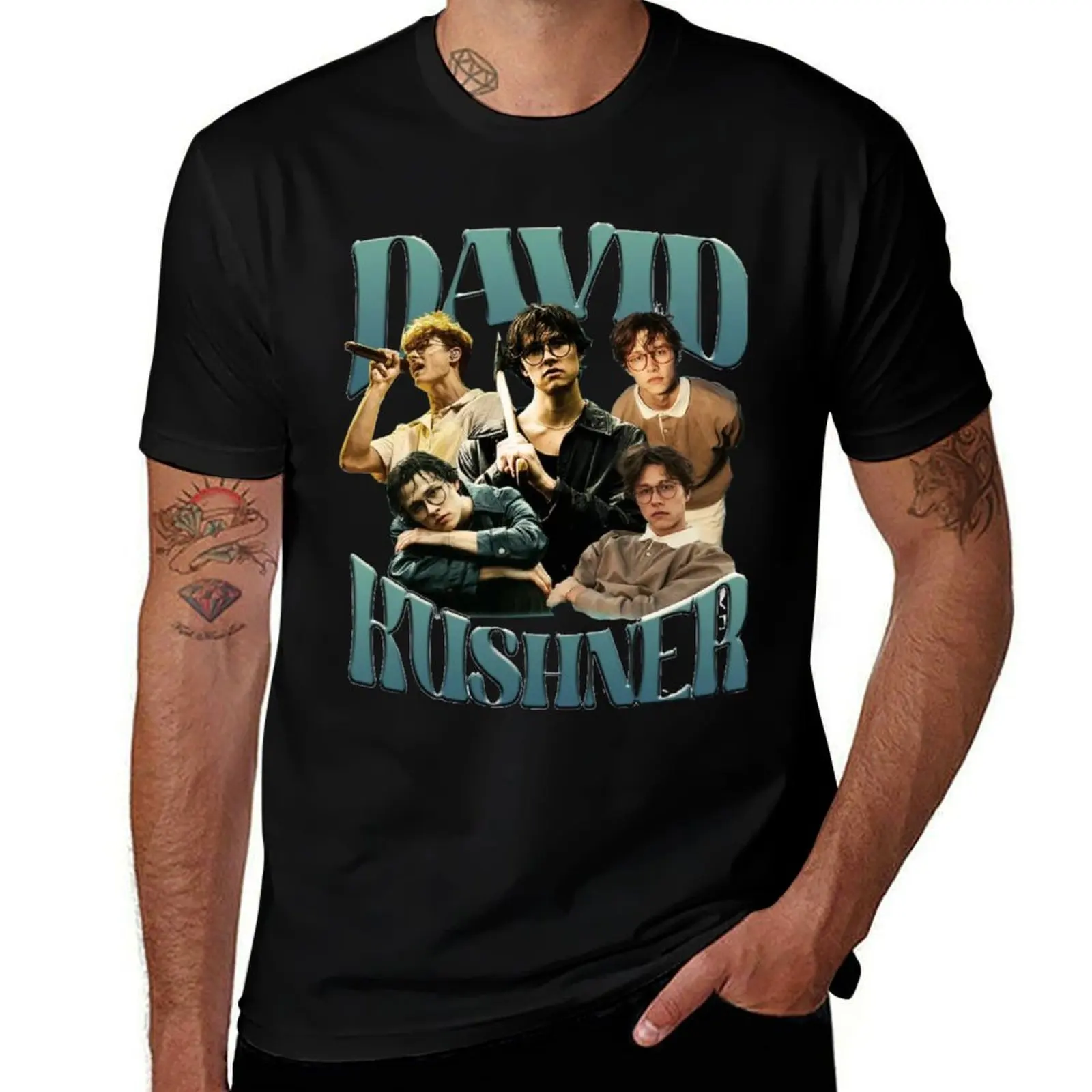 

David Kushner Daylight i hate at the same time T-Shirt t shirts for man cotton funny t shirts man T-Shirt