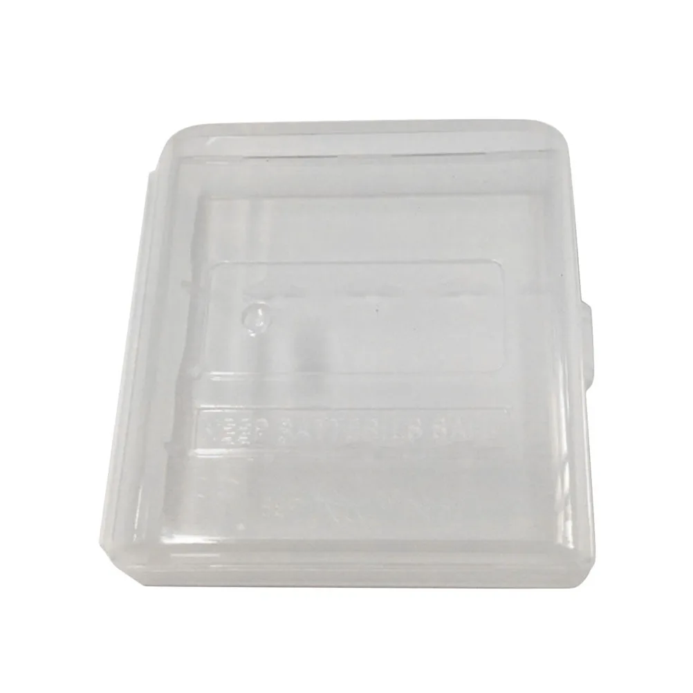 

Aaa Case Holder Clear Portable Plastic Storage Box Lightweight Compact For Travel Safe Protection