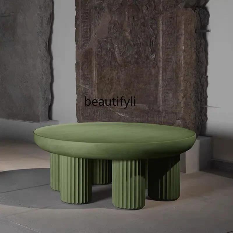 

A16 Coffee Table Nordic Modern Living Room Tea Table round Designer Coffee Table
