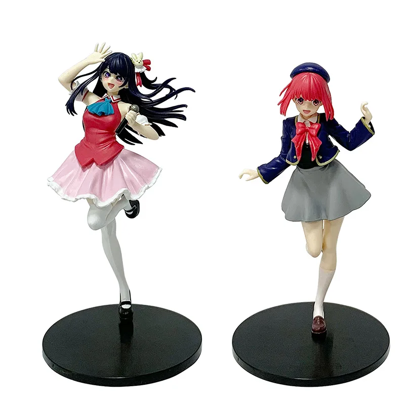 Neue 19 cm Puppe Modell OSHI NO KO Hübsche Anime Mädchen Figuren Hoshino Ai Arima Kana Cartoon Statue Nette Puppe Modell Spielzeug geschenk Ornament