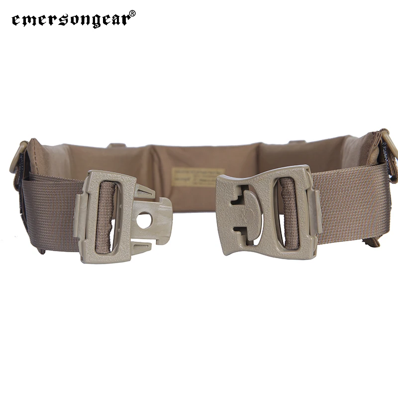 Emersongear MOLLE Padded Patrol Belts Tactical Waist Strap Airsoft Hunting Combat Belt Hiking Camping Nylon EM5584