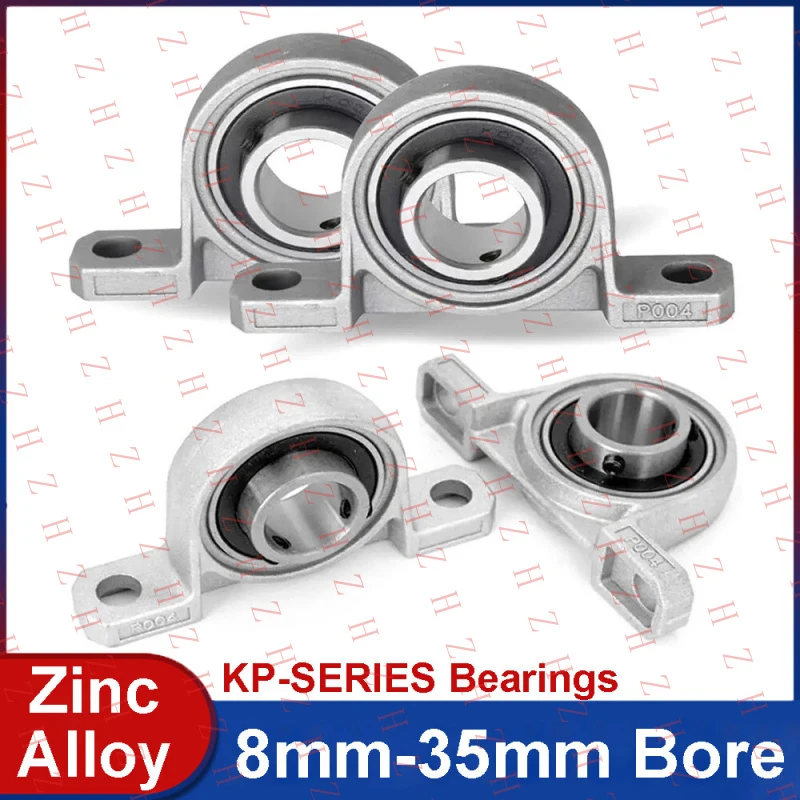 

U+KP Pillow Block Bearing 8mm 10mm 12mm 15mm 20mm 25mm 30mm35mm Bore Shaft Housing【Wholesale private message sellers】