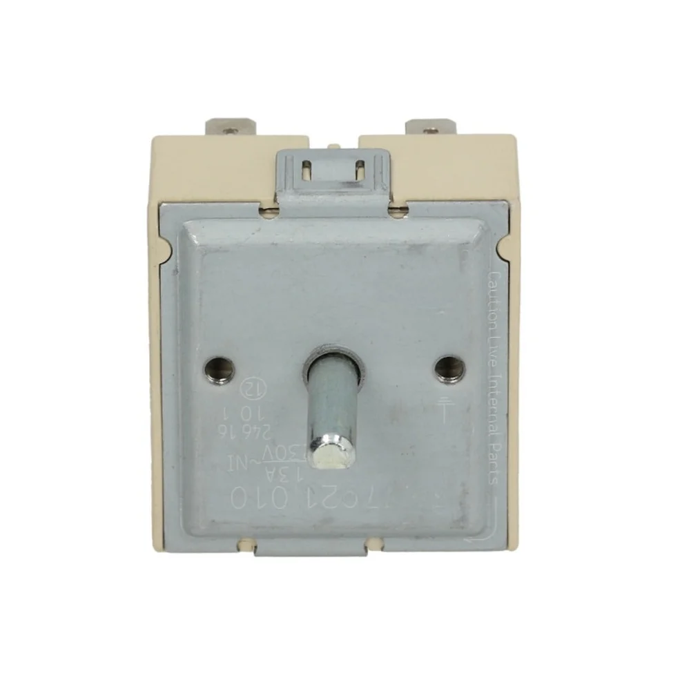 FOR Ego 50.57021.010 Energy Regulator Switch 230V 13A Electric Hob Control 6 To Full Metal Shaft 6x4.6mm 23mm Single Circuit