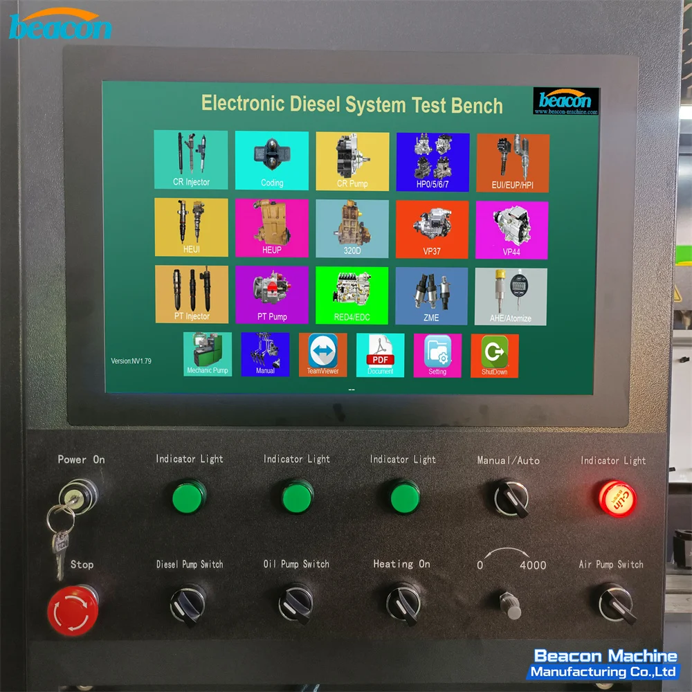 Multifunctional Common Rail Test Bench CR1014 Support HEUI EUI EUP System Test