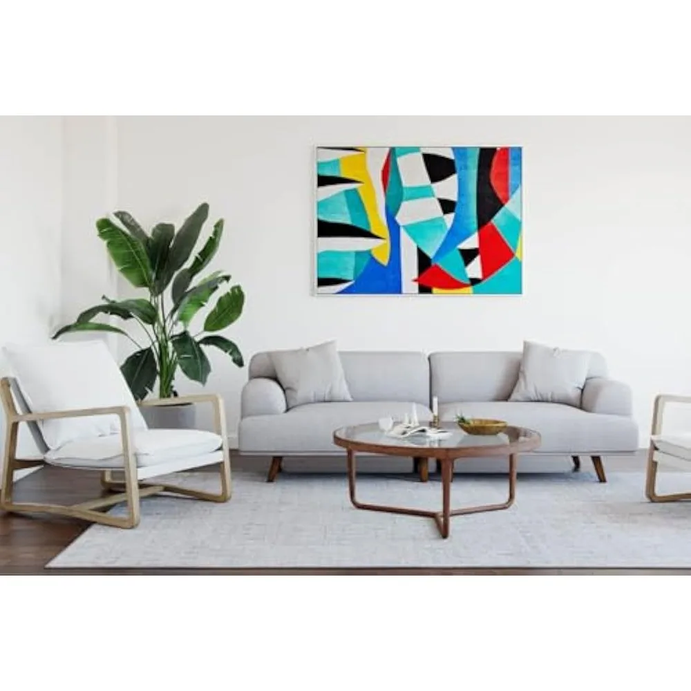 POLY & BARK Ciro Table basse ronde Noyer