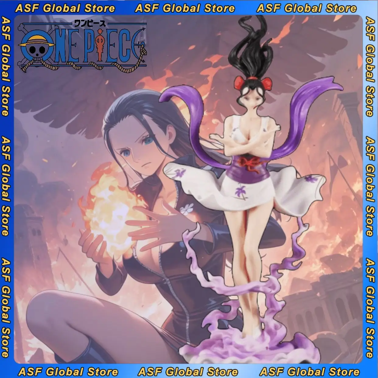 

34cm New One Piece Anime Figure Nico Robin Peripheral Model Collect Beautiful Girl Statue Desktop Ornaments Birthday Gifts Toys