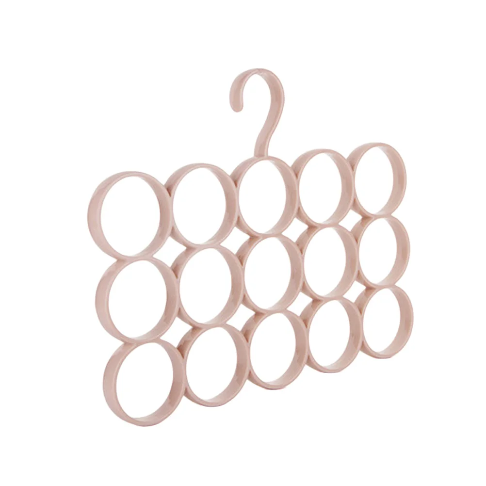 

15 Count Scarves Organizer Heavy Duty Rack for Ties Belts Shawls Efficient Closet Storage Space Saver Solution