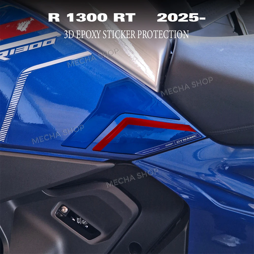 

Tank Pad Kit For R 1300 RT R1300RT Touring Side Kit Impulse Suitcase 3D Stickers Motorcycle Accessories