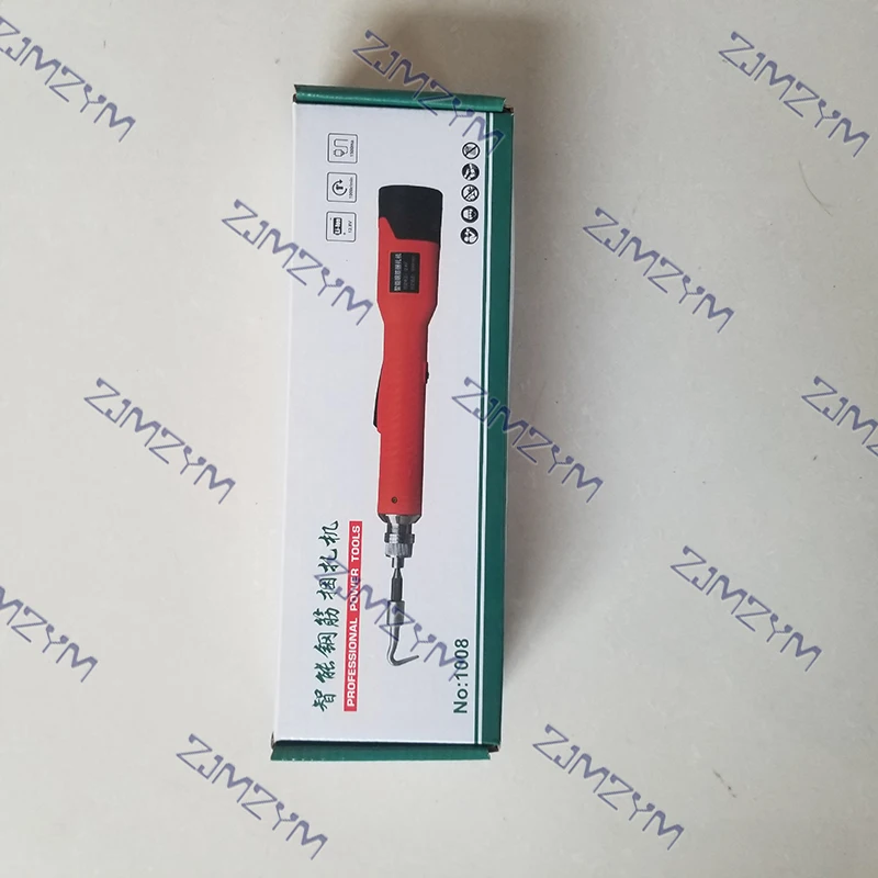 Electric Rebar Tying Knotting Hook Automatic Rebar Tier Binding Machine Wire Knoting Rechargeable Twister Pliers Bar Steel Tool