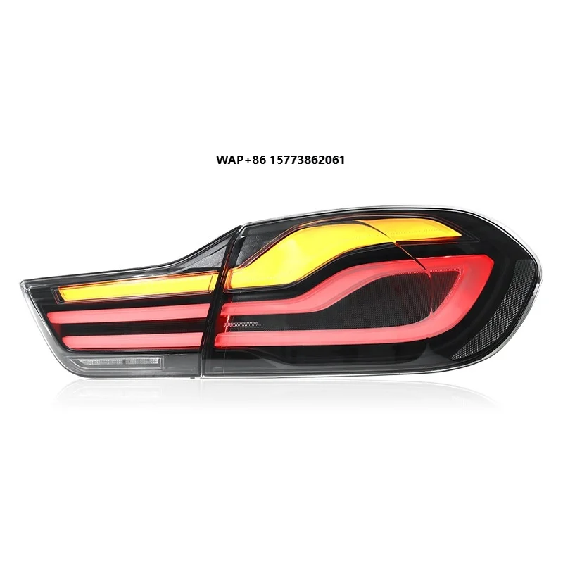 

New 12V Black and White LED Driving Light Brake Turn Signal Clear Lens for BMer 4 Series F32 13-20 Tail Light Assembly