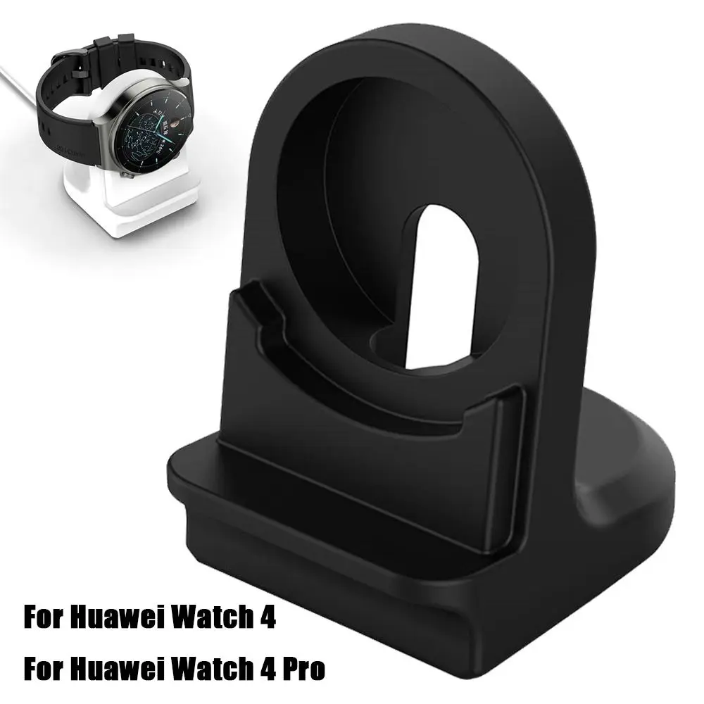 

Fashion Practical Portable Silicone Charge Stand Charger Cable Station Dock Charging Holder Bracket Seat For Huawei Watch 4 Pro