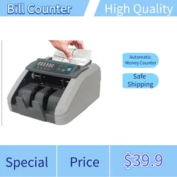 Huaen-307 Automatic Money Counter, Bill Counter, Money Counting Machine by LED Display, UV, MG