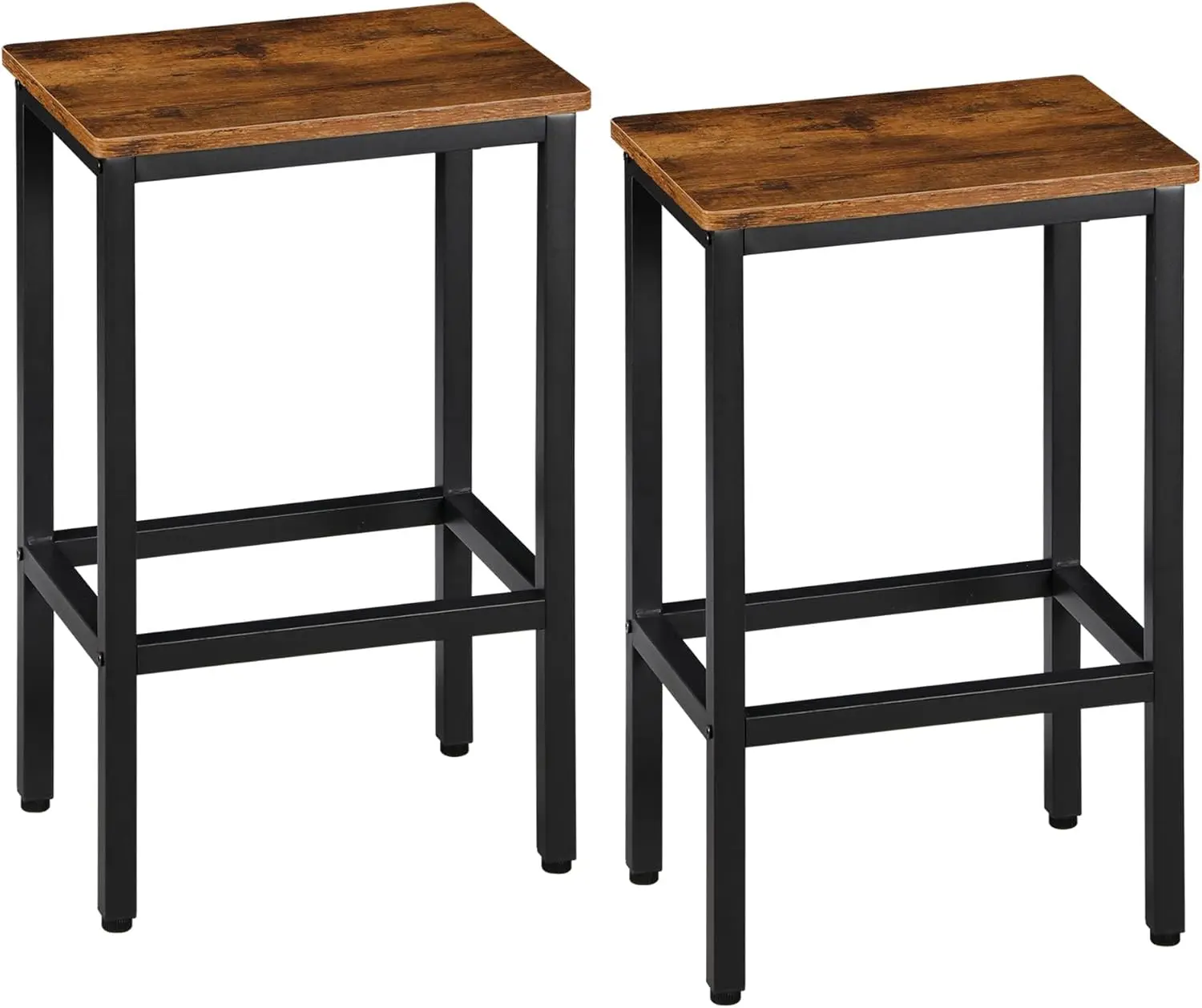 

Bar Stools, 25 H Modern Barstools Counter Height, Breakfast Bar Chairs With Footrest, Counter Bar Stools For Dining Room,