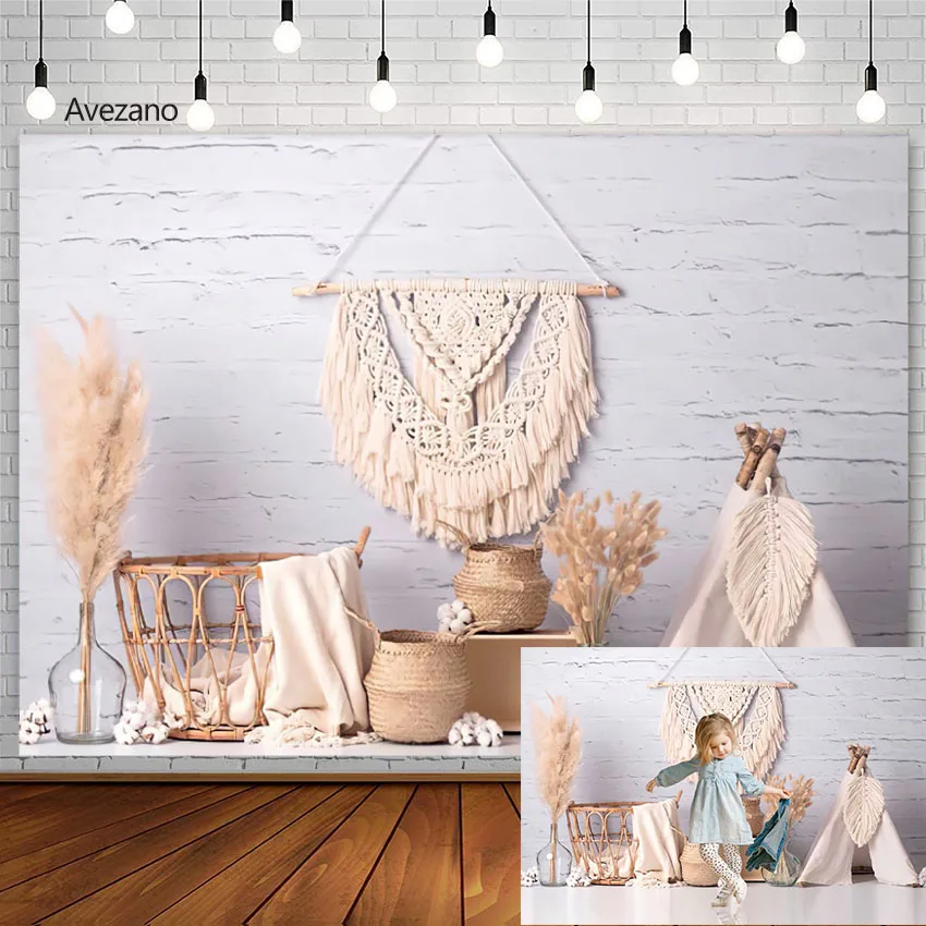 Детские фоны на день рождения розовый цветочный торт разбивать портрет девушка мальчик декор Фотография фон для фотостудии