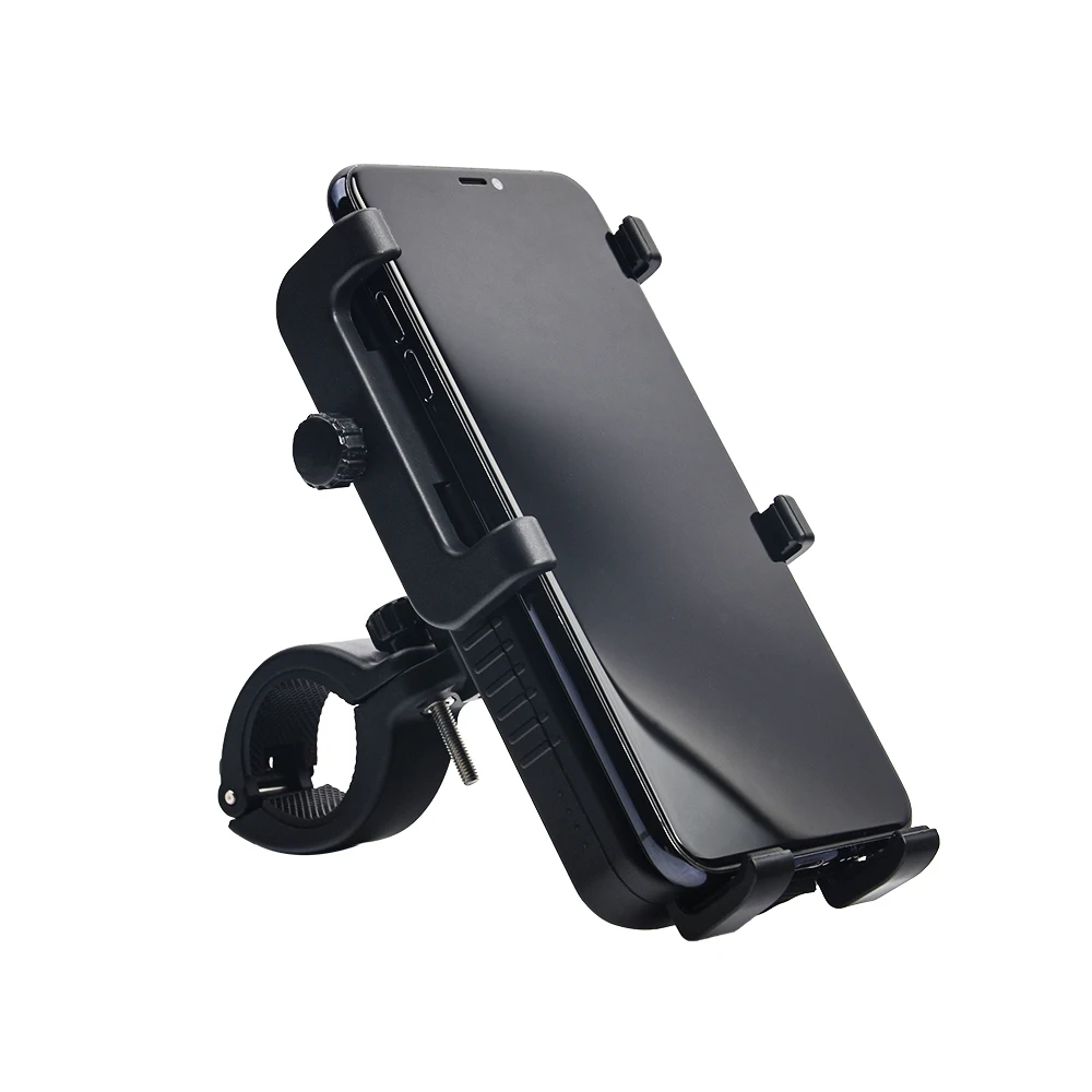 Trending consumer products adjustable Handlebar bicycle phone holder Mount Motorcycle mobile portable charger bike power bank