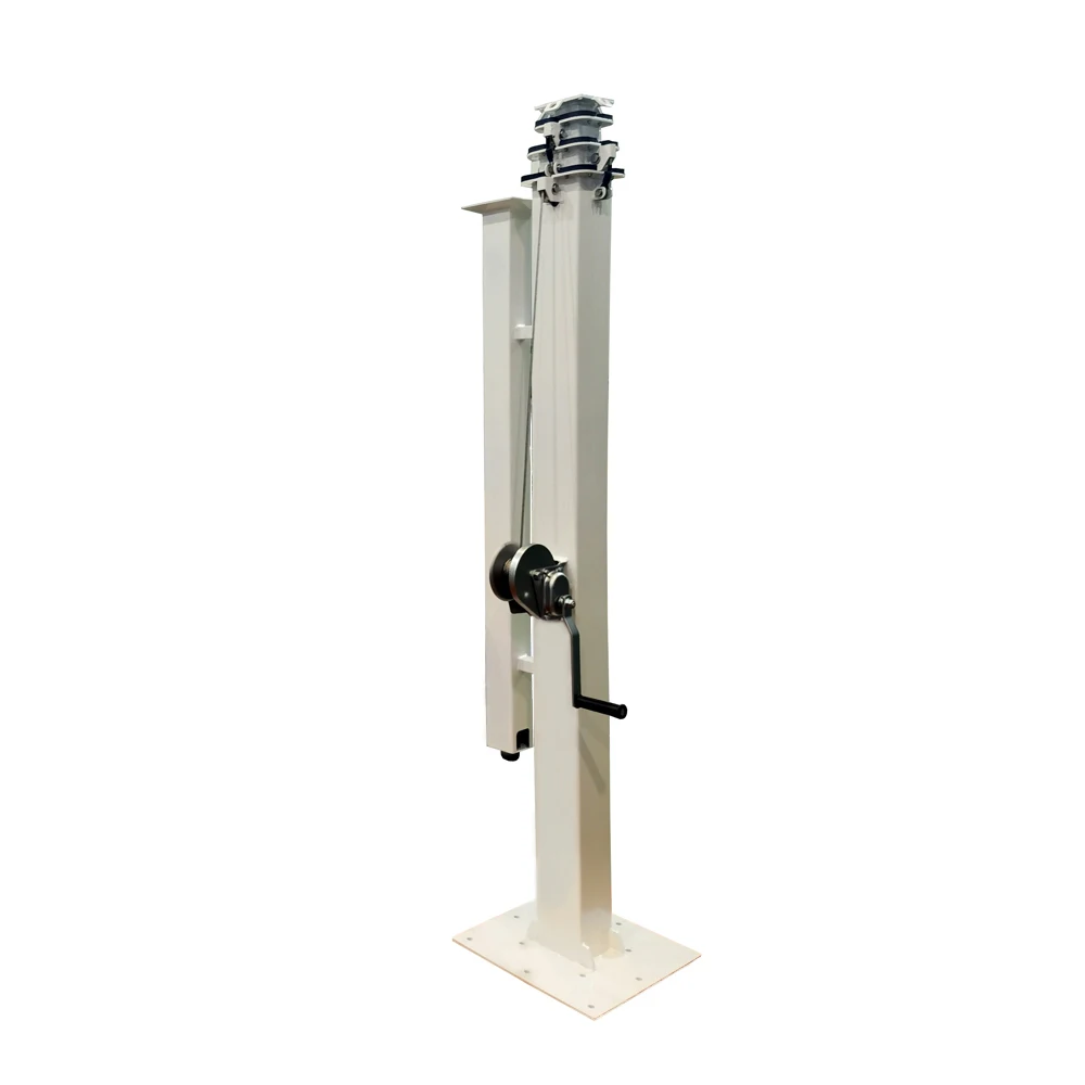 

Portable Mobile High Mast Surveillance Solar Powered CCTV Trailer Mast