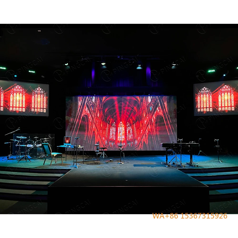 P2.5-P4.8 Indoor Outdoor Rental Full Color LED Display Screen Panel